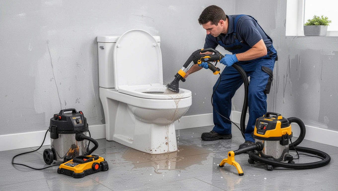 Toilet Overflow Cleanup