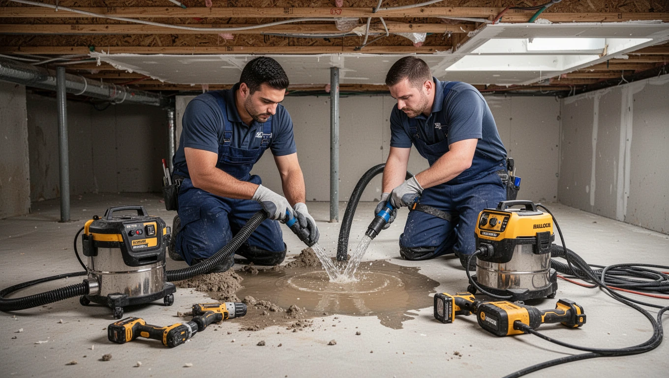 Crawl Space Water Removal