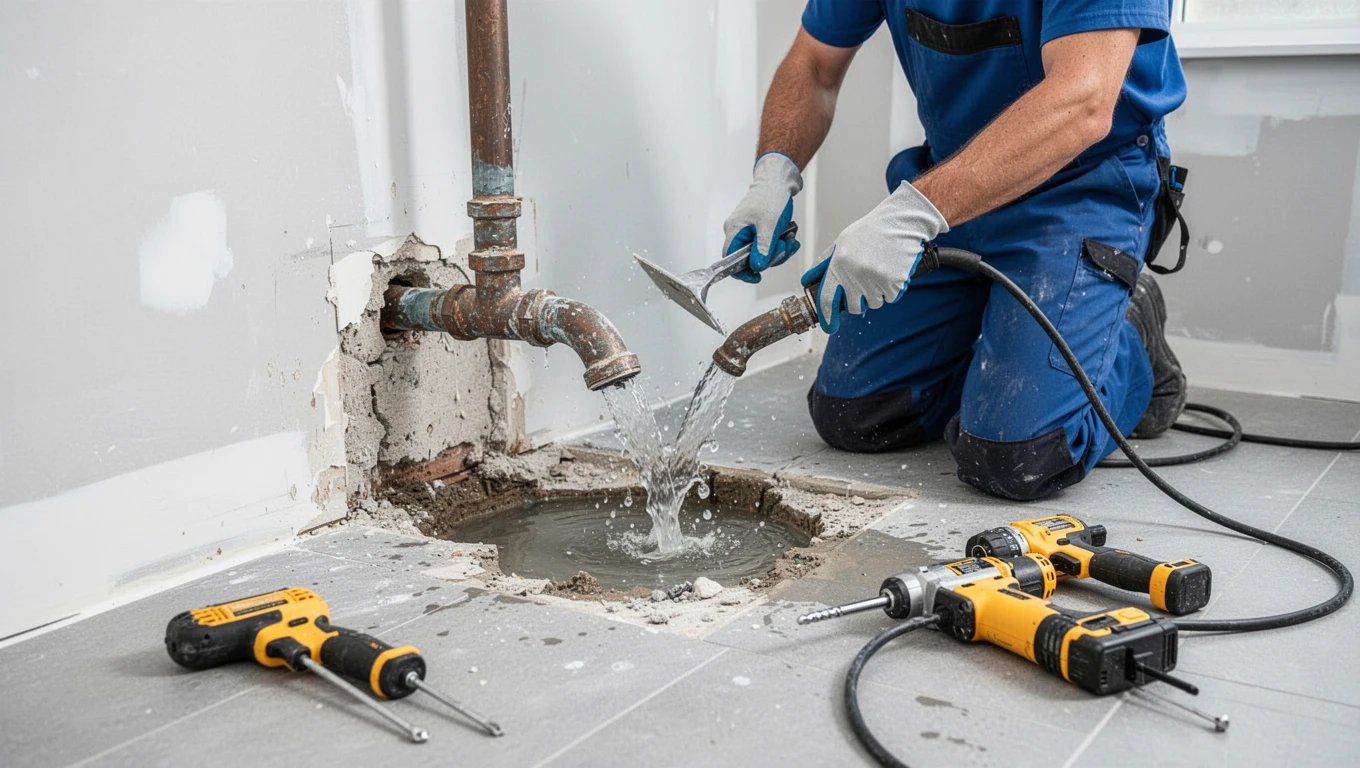 Burst Pipe Cleanup